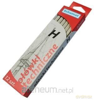 Ołowek techniczny H (12 szt)