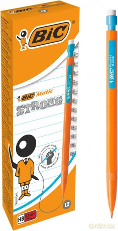 Ołówek aut. z gumką Matic Strong 0,9mm HB (12 szt)