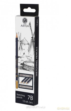 Ołówek do szkicowania 7B Artea Box (12 szt)