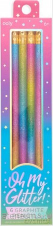 Ołówki w Brokatowej Oprawce, Oh My Glitter! 6 szt