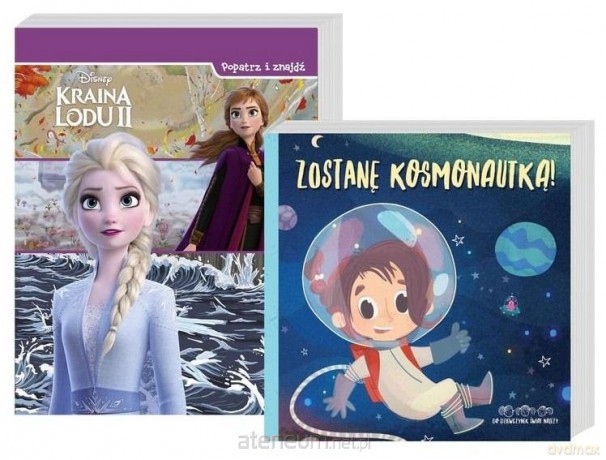Pakiet: Disney Kraina Lodu II [KSIĄŻKA]