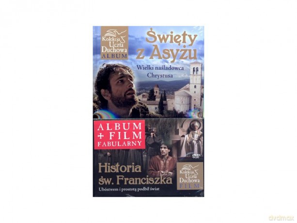 Święty z Asyżu. Wielki naśladowca Chrystusa (Historia św. Franciszka) [DVD]+[KSIĄŻKA]