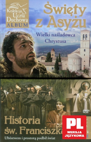 Święty z Asyżu. Wielki naśladowca Chrystusa (Historia św. Franciszka) [DVD]+[KSIĄŻKA]