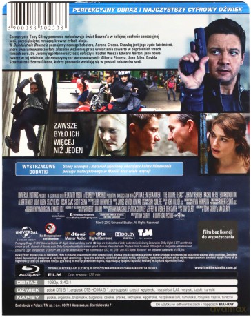 Dziedzictwo Bourne'a (Edycja Limitowana) (steelbook) [Blu-Ray]