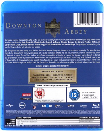 Downton Abbey Sezon 1 [2xBlu-Ray]