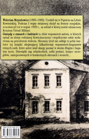 Gawędy o czasach i ludziach - Ks. Walerian Meysztowicz [KSIĄŻKA]