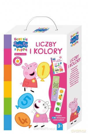 Peppa Pig. Uczę się z Peppą. Liczby i kolory [KSIĄŻKA]