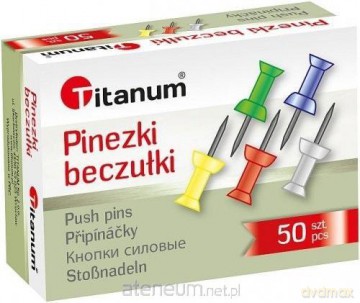 Pinezki beczułki 50 szt
