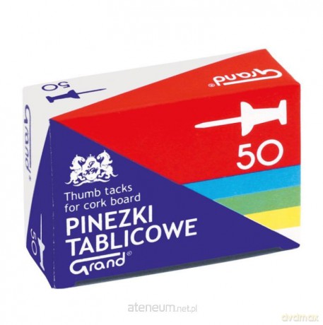 Pinezki tablicowe 50 szt