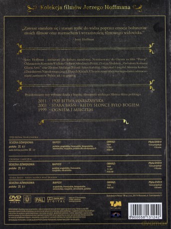 Bitwa Warszawska 1920/ Stara Baśń/ Ogniem i Mieczem [3DVD]