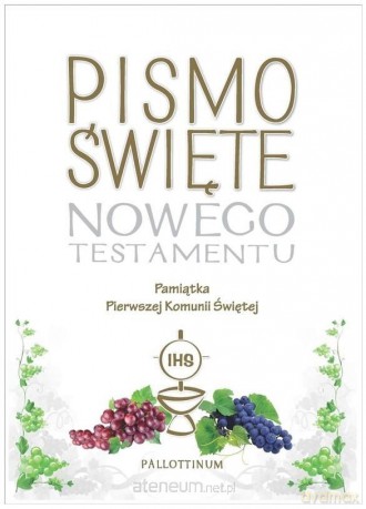 Pismo Święte NT Pamiątka Pierwszej Komuni Świętej