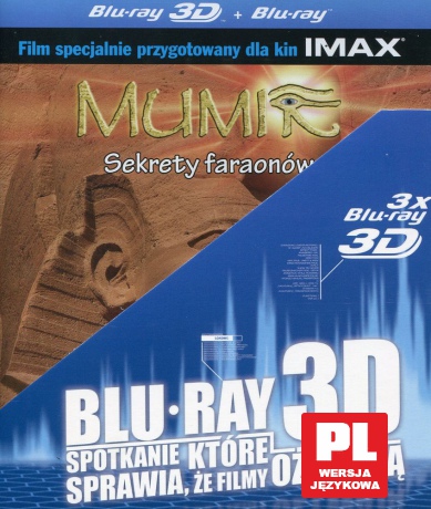 Mumie / Dinozaury / Sea Rex 3D Pack [BOX] [3xBlu-Ray 3D]