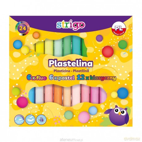 Plastelina 24 kolory