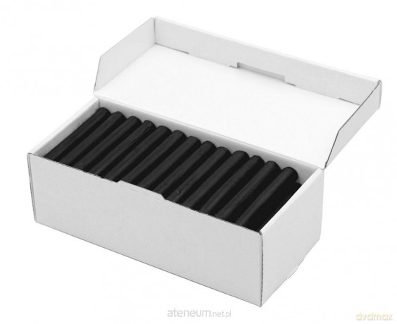 Plastelina w laseczkach luzem 1 kg - czarna
