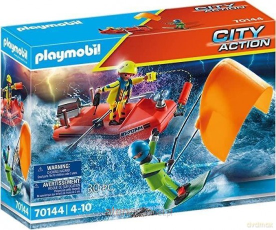 Playmobil - na ratunek łodzią motorową [KLOCKI]