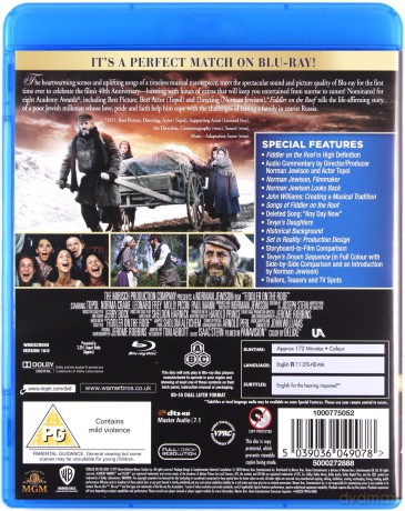 Skrzypek na dachu (Fiddler on the roof) [Blu-Ray]