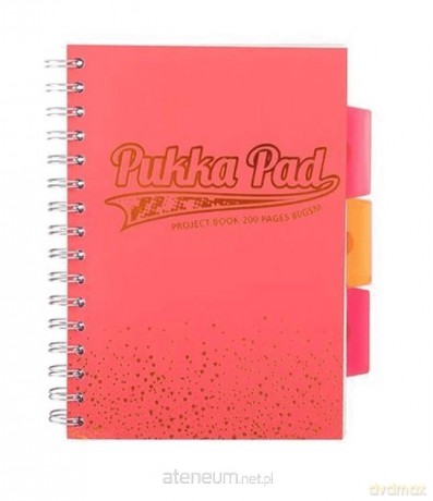 Project Book Blush Coral B5/100K kratka (3 szt)