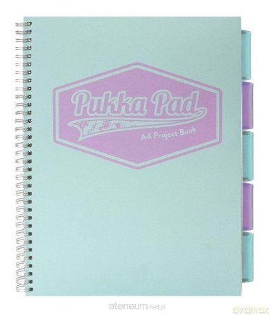 Project Book Pastel A4/100K kratka morski (3 szt)
