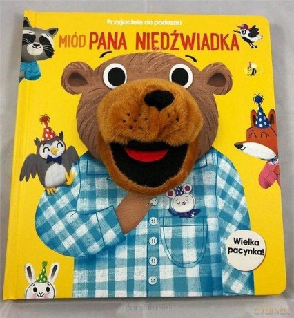 Przyjaciele do poduszki. Miód pana niedźwiadka [KSIĄŻKA]