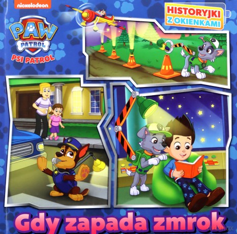 Psi Patrol. Historyjki z okienkami. Gdy zapada... [KSIĄŻKA]
