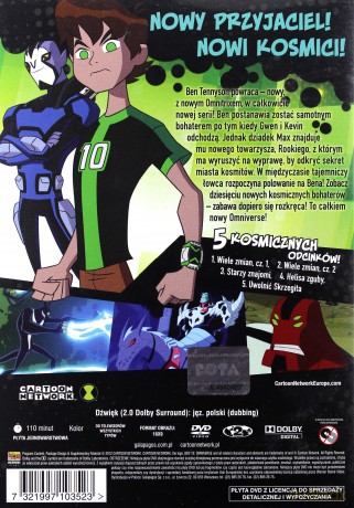 Ben 10 Omniverse 1: Odcinki 1-5 [DVD]
