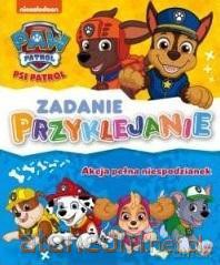 Psi Patrol. Zadanie przyklejanie. Akcja pełna... [KSIĄŻKA]