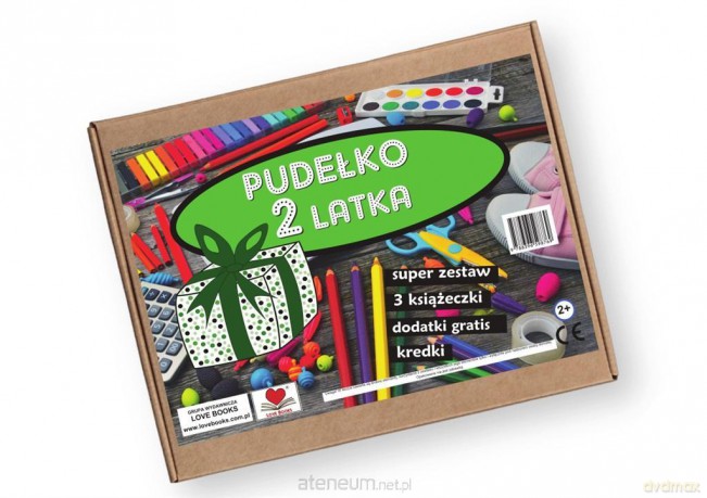 Pudełka 2-latka. Zestaw edukacyjny [KSIĄŻKA]