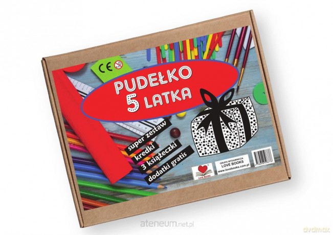 Pudełko 5 latka. Zestaw edukacyjny [KSIĄŻKA]
