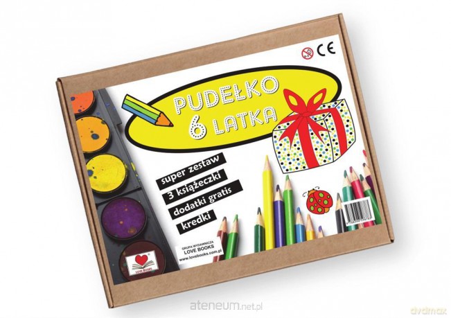 Pudełko 6 latka. Zestaw edukacyjny [KSIĄŻKA]