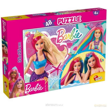 Puzzle dwustronne 48 - Barbie feeling magical [PUZZLE]