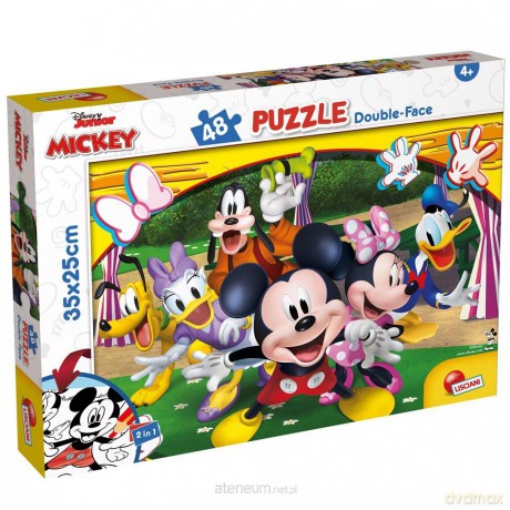 Puzzle dwustronne 48 Mickey [PUZZLE]