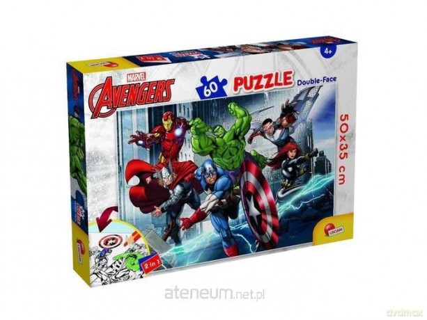 Puzzle dwustronne 60 Marvel Avengers [PUZZLE]