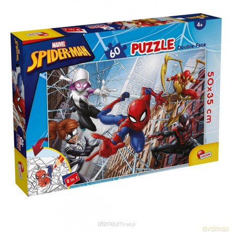 Puzzle dwustronne 60 Marvel Spiderman [PUZZLE]