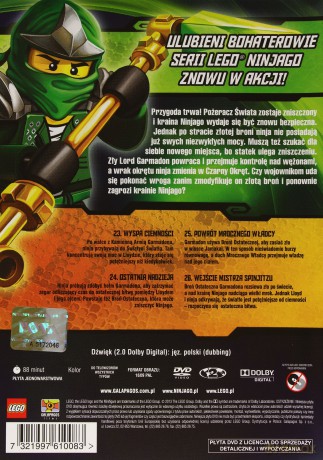 LEGO Ninjago Rok węży część 6 Przygoda trwa [DVD]