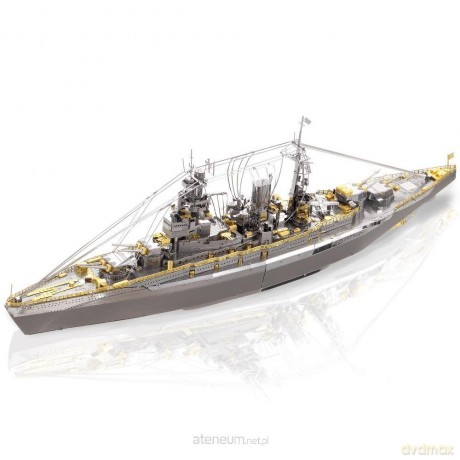 Puzzle Metalowe Model 3D - Statek Bojowy Nagato [PUZZLE]