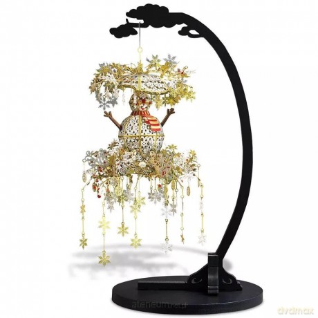 Puzzle Metalowe Model 3D - Zimowa Noc [PUZZLE]
