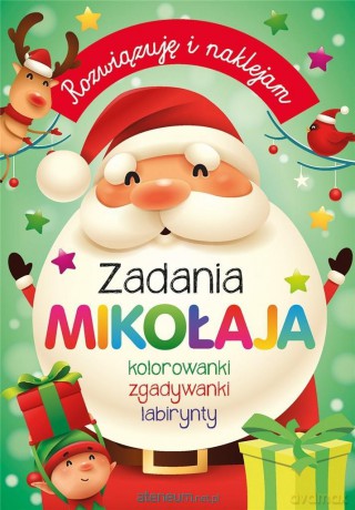 Rozwiązuję i naklejam. Zadania Mikołaja [KSIĄŻKA]