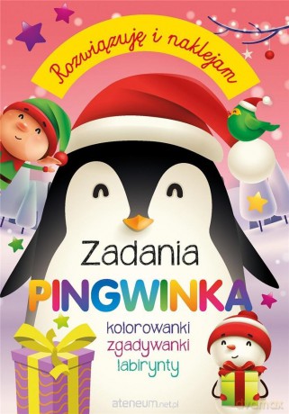 Rozwiązuję i naklejam. Zadania Pingwinka [KSIĄŻKA]