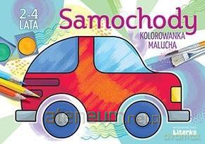 Samochody - kolorowanka malucha 2-4 lata [KSIĄŻKA]