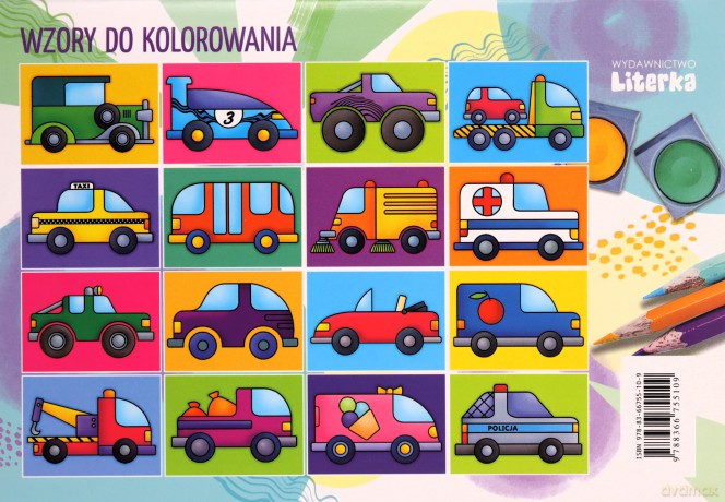 Samochody - kolorowanka malucha 2-4 lata [KSIĄŻKA]