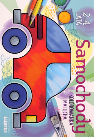 Samochody - kolorowanka malucha 2-4 lata [KSIĄŻKA]