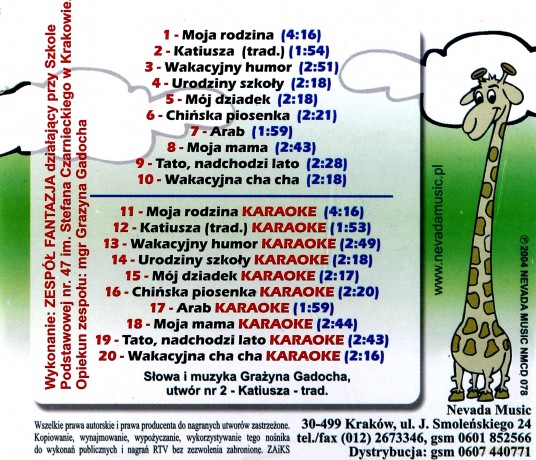 Moja rodzina [CD]
