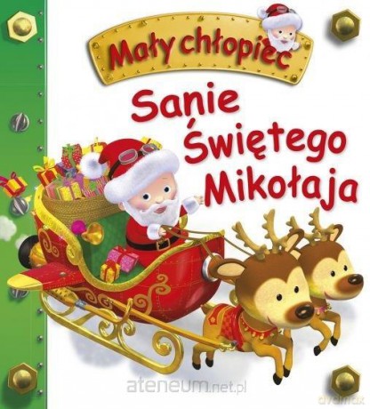 Sanie Świętego Mikołaja. Mały chłopiec [KSIĄŻKA]