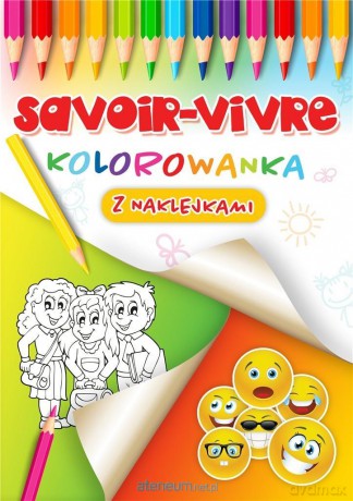 Savoir-vivre kolorowanka [KSIĄŻKA]