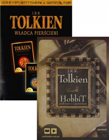 Hobbit + Władca Pierścieni Trylogia - J.R.R. Tolkien [AUDIOBOOK] [4CD]