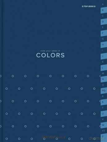 Skorowidz A5/96K kratka Colors niebieski (5 szt)