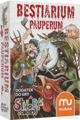 Stwory z obory: Bestiarium Pauperum MUDUKO [KARTY]