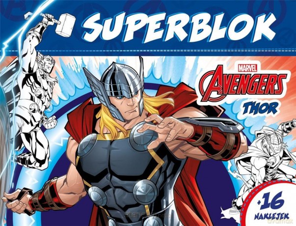 Superblok. Marvel Avengers Thor [KSIĄŻKA]