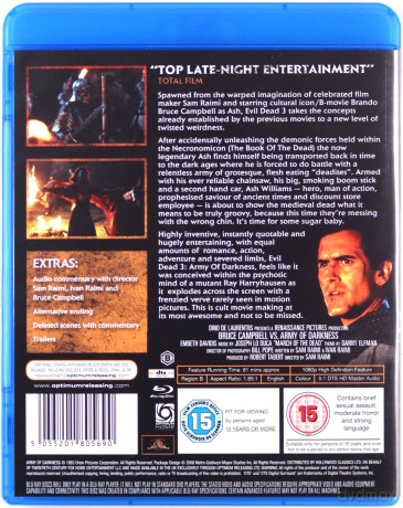 Army of Darkness (Armia ciemności) [Blu-Ray]