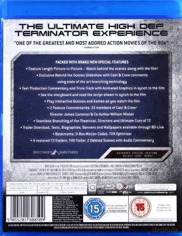 Terminator 2. Judgment Day (Terminator 2. Dzień sądu) [Blu-Ray]